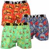 Boxerky, trenky, slipy Styx art sportovní guma 3 Pack pánské trenky vícebarevné 3B13946