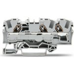 WAGO 2006-1301 3vodičová průchozí svorka 6 mm² Vhodná pro aplikace Ex e II, šedá 2006-1301 – Zboží Mobilmania