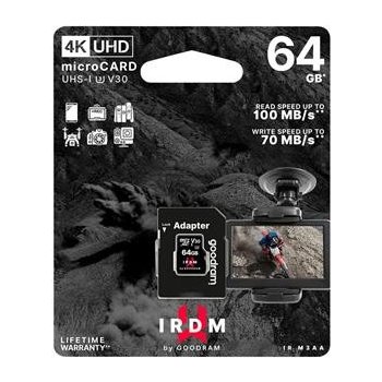 GoodRAM microSD UHS-I U3 64 GB IR-M3AA-0640R12