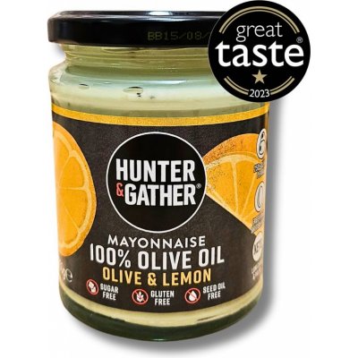 Hunter & Gather Majonéza z olivového oleje s citronem 240g – Zboží Dáma