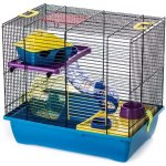 Inter ZOO Klec hlod. křeček Teddy LUX výbava + tunel 43 x 28 x 38 cm – Sleviste.cz