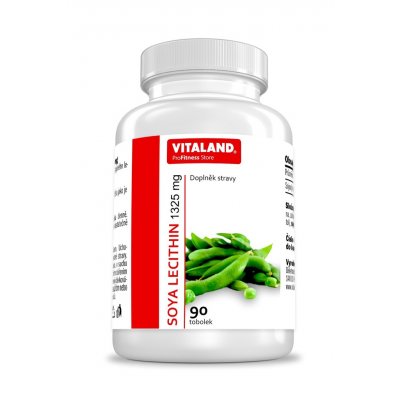 Vitaland Soya Lecithin 1325 mg 90 kapslí