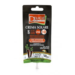 Delice Solaire Crema Solare Carota Nera SPF10 opalovací krém s černou mrkví 50 ml