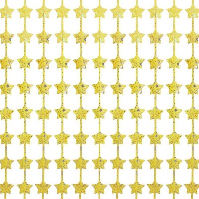 Dekorační závěs zlaté hvězdy s potiskem 100 x 200 cm – Hledejceny.cz