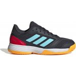 adidas Ligra 8 Kids Indoor Shoes Aurora Onix/Flash Aqua/Semi Lucid Red – Sleviste.cz