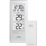 JVD Stříbrný digitální čitelný bezdrátový teploměr JVD T3348.2 – Zboží Mobilmania
