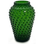 Váza 21cm – Hobnail – Ananas – tmavá zelená – Hledejceny.cz