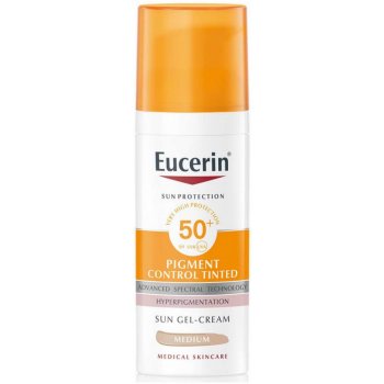 Eucerin Pigment Control emulze na opalování na obličej s depigmentačním účinkem SPF50+ středně tmavá 50 ml