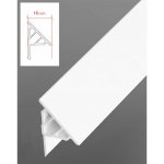 Ravak Ravak krycí lišta 10 2000mm, bílá, XB452000001 – Hledejceny.cz