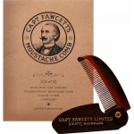 Captain Fawcett skládací hřeben na knír 11,5 cm – Zboží Dáma