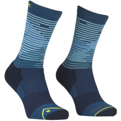 Ortovox pánské ponožky All Mountain Mid Socks M modrá
