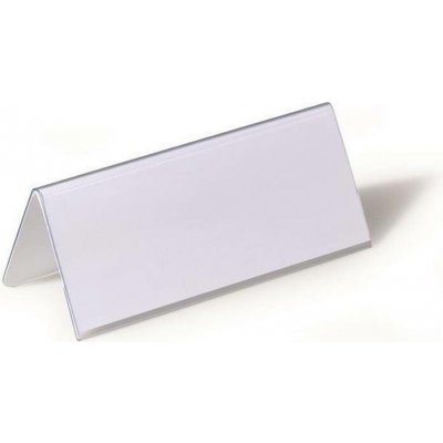 Jmenovka na stůl DURABLE 61/122x150mm, balení 25ks – Sleviste.cz