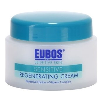 Eubos Sensitive regenerační krém s termální vodou Bioactive Factors + Vitamin Care Complex 50 ml