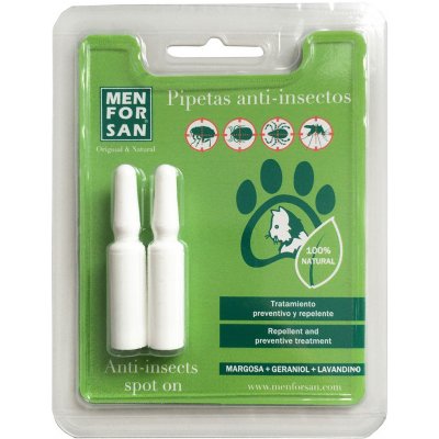 Menforsan Spot-On pipety pro kočky antipar. 2x1,5 ml