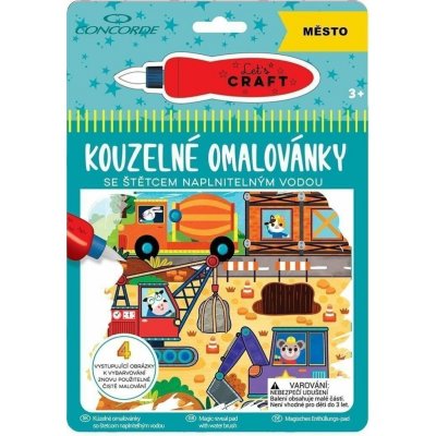 CONCORDE Kouzelné omalovánky CONCORDE, Město A461 – Zboží Dáma