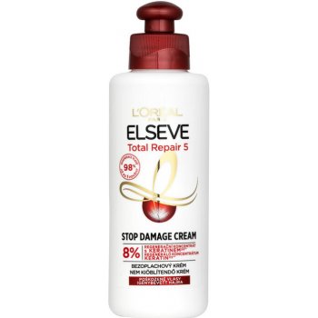 L'Oréal Elséve Total Repair 5 bezoplachový krém pro poškozené vlasy 200 ml