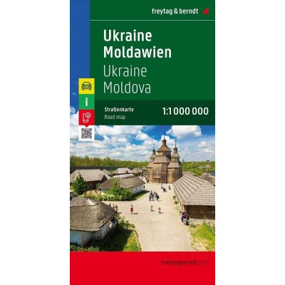 Ukrajina Moldávie mapa Freytag 1:1 000 000 – Zboží Mobilmania