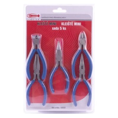 kleště MINI sada 5-dílná, 110 - 130mm, 108083 – Sleviste.cz