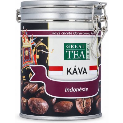 Great Tea Garden Káva Indonésie zrnková 0,2 kg – Hledejceny.cz