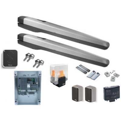 NICE TOONA5016P KIT EXTRA STRONG - kompletní sada s pohony se zvýšenou silou pro dvoukřídlou bránu do 10m – Sleviste.cz