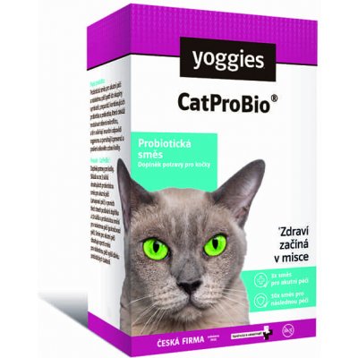 Yoggies Cat ProBio léčebná probiotická směs pro kočky 65 g – Zbozi.Blesk.cz