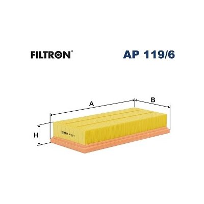 FILTRON Vzduchový filtr AP119/6 – Hledejceny.cz