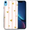 Pouzdro a kryt na mobilní telefon Apple PROTEMIO 28328 MY ART Ochranný kryt Apple iPhone XR HEARTS (006)