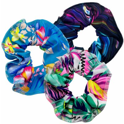 Sada 3 ks scrunchies gumiček VFstyle barevná