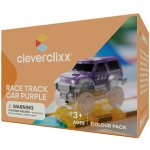 Cleverclixx Svítící auto k závodní dráze - fialové – Zboží Živě