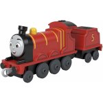 Mattel Tomáš a přátelé Tahací kovová mašinka s vagónem JAMES HDY62 – Zboží Dáma