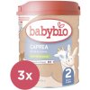 Umělá mléka BABYBIO CAPREA 2 3 x 800 g
