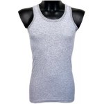 Pánské bavlněné tílko Texbase 2-pack - šedé Velikost: M – Zboží Dáma