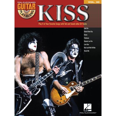 Guitar Play Along 30 KISS kytara + tabulatura