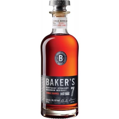 Baker's Single Barrel Bourbon 7y 53,5% 0,75 l (holá láhev)