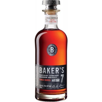 Baker's Single Barrel Bourbon 7y 53,5% 0,75 l (holá láhev) – Hledejceny.cz