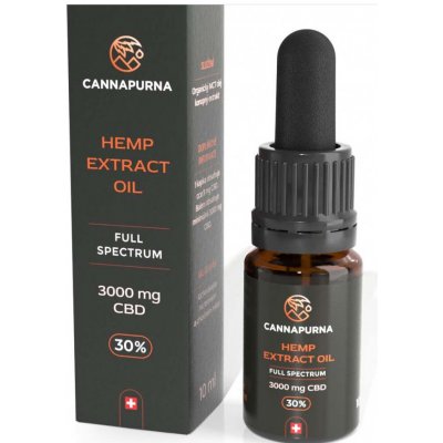 CBD Konopný olej full spectrum 30% 10 ml