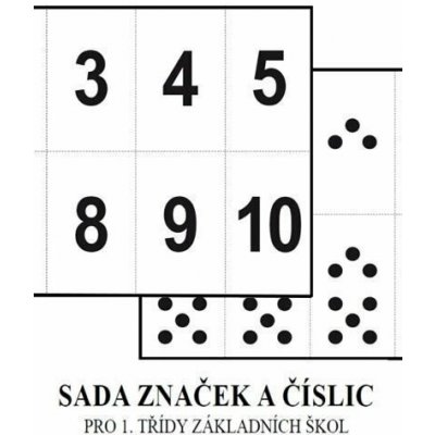 Soubor značek a číslic – Zboží Dáma