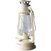 Petrolejová lampa MAT 85011 kovová 30 cm bílá