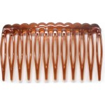 Hřebínek s vlnitým okrajem Barva: hnědá – Zboží Dáma