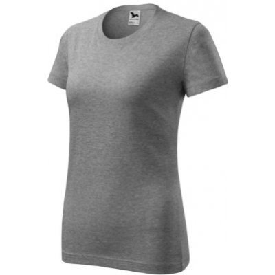 MALFINI Classic New tričko dámské Barva: Tmavě šedý melír, Velikost: XS