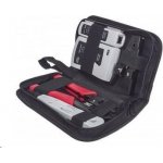 Intellinet 4-Piece Network Tool Kit, sada nářadí: cable tester, krimpovací kleště, LSA narážecí nástroj, stripovač – Zboží Dáma