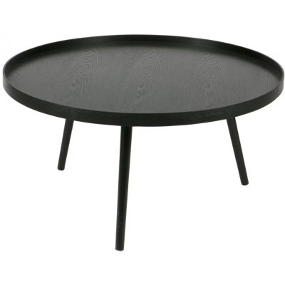 Woood Mesa Černý dřevěný 78 cm – Hledejceny.cz