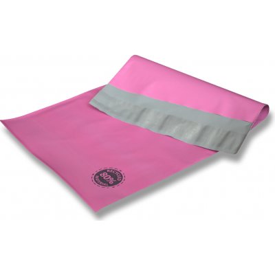 Plastová samolepicí obálka - 225 x 325 mm, 100 ks, růžová – Zboží Dáma