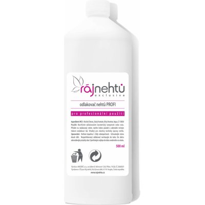 Ráj nehtů Odlakovač nehtů PROFI 500 ml – Zboží Dáma
