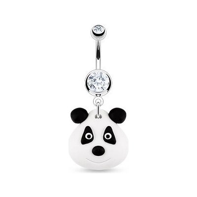 Šperky eshop piercing do pupíku fiMO panda Y11.5 – Zboží Mobilmania