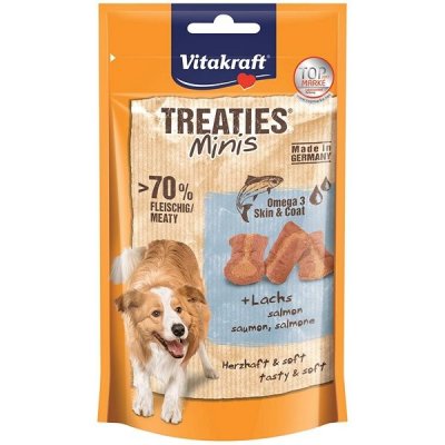 Vitakraft Dog pochoutka Treaties Minis losos omega 3 48 g – Zboží Mobilmania