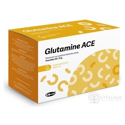 Glutamine ACE pomerančová příchuť sáčku 30 x 15 g – Hledejceny.cz