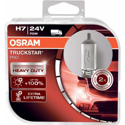 Osram Truckstar Pro H7 PX26d 24V 70W 2 ks 64215TSP-HCB – Hledejceny.cz