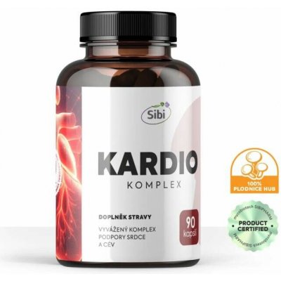 Kardio komplex houbové extrakty 500 mg 90 kapslí – Hledejceny.cz
