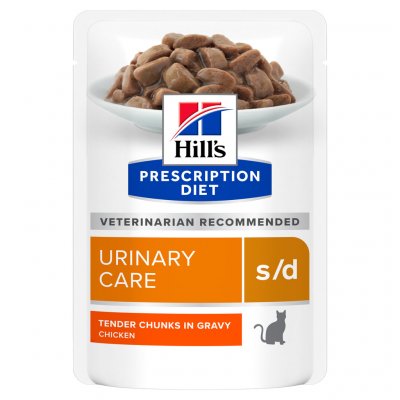 Hill's Prescription Diet s/d Péče o močový systém kuře 12 x 85 g – Zbozi.Blesk.cz